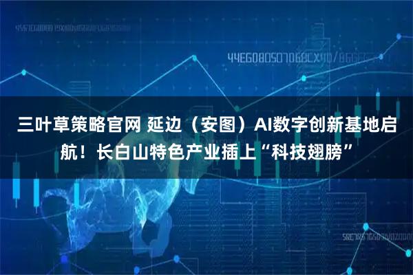 三叶草策略官网 延边（安图）AI数字创新基地启航！长白山特色产业插上“科技翅膀”